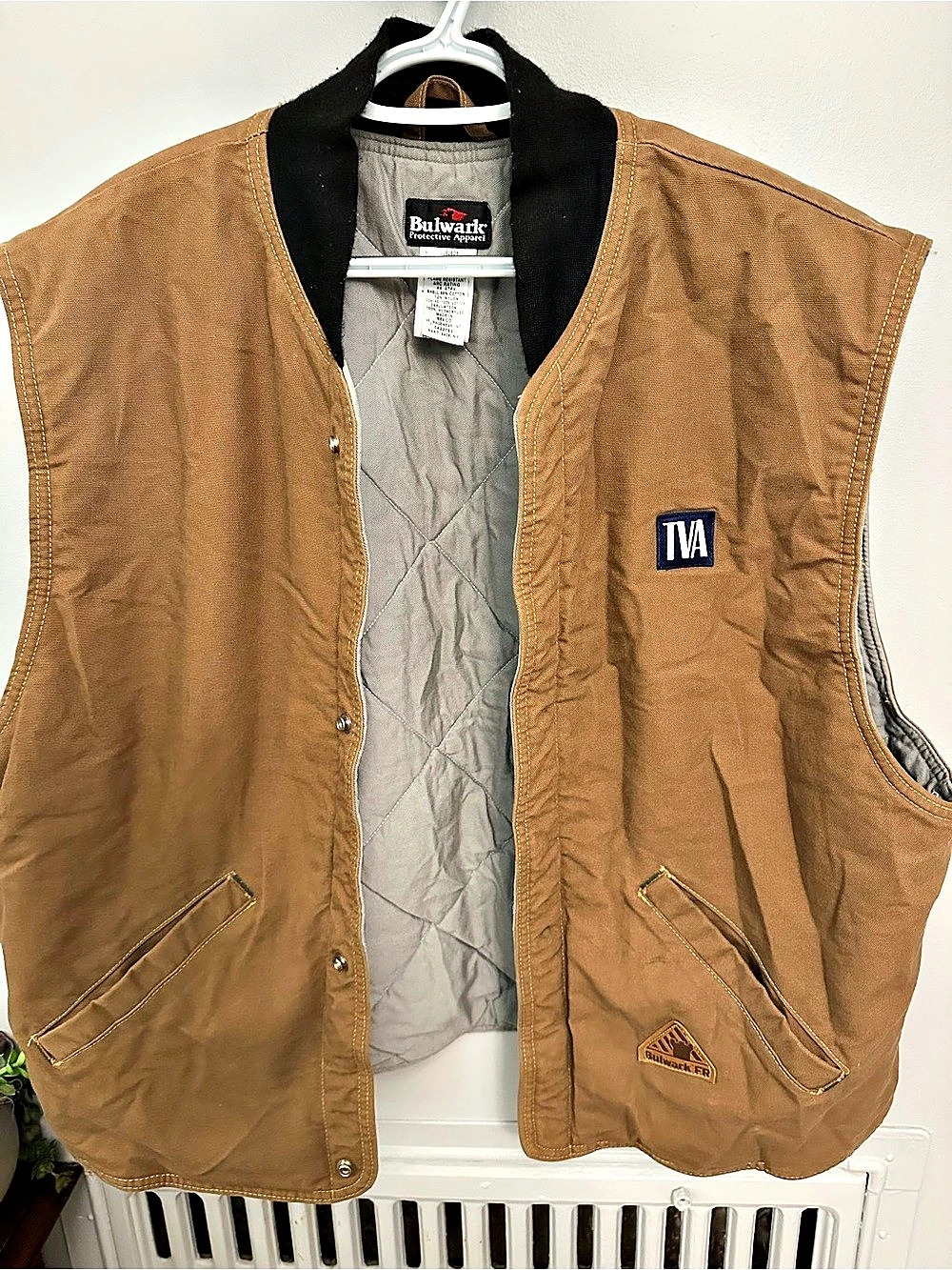 Bulwark Westex UltraSoft FR vest FR Work Vest Brown XXL - Like New